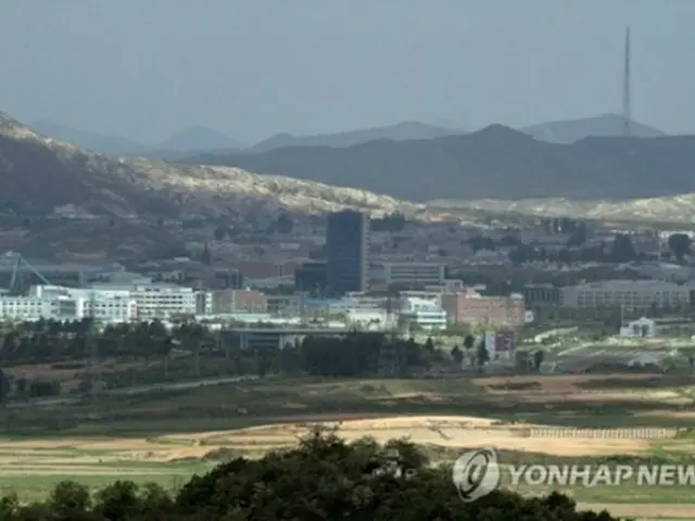 韓国北部の展望台から見える開城工業団地（資料写真）＝（聯合ニュース）