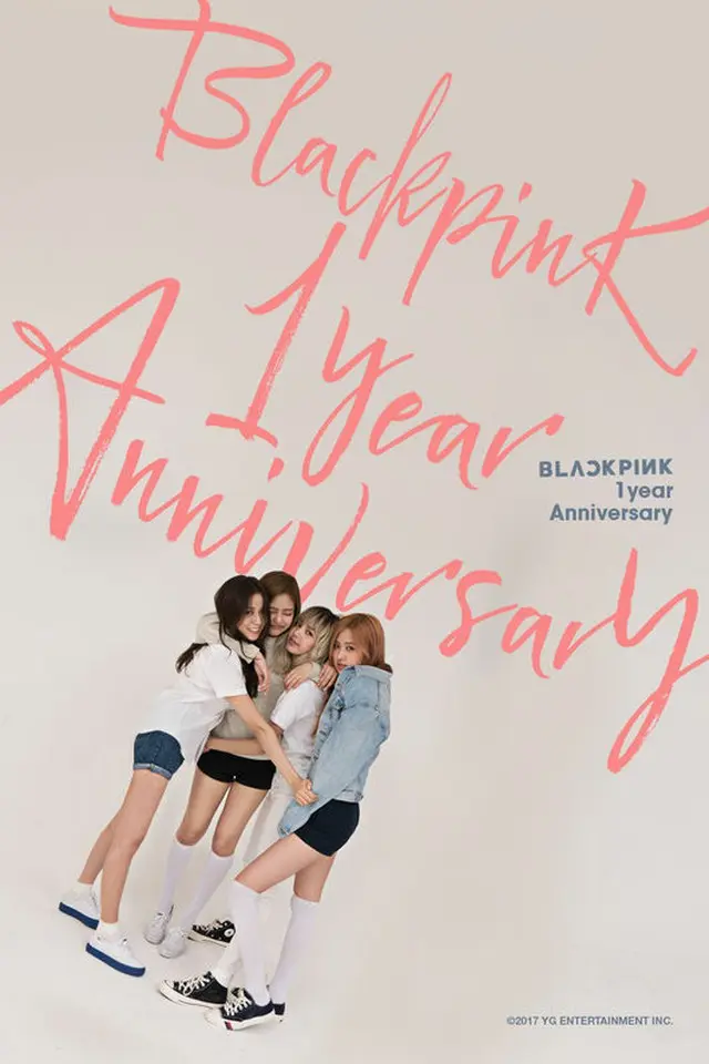 韓国ガールズグループ「BLACKPINK」がデビュー1周年を迎えた。さらに「最後のように（AS IF IT’S YOUR LAST）」のミュージックビデオ（MV）再生回数が1億回を突破し、二重の喜びを噛み締めた。（提供:OSEN）