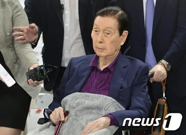 ロッテグループの重光武雄（辛格浩、シン・ギョクホ/94）総括会長が日韓系列会社の中で最後の登記役員職を維持していたロッテアルミニウムの理事からも退く。