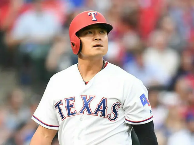 韓国出身のメジャーリーガー、チュ・シンス（35、テキサス・レンジャーズ）が1安打を放った。