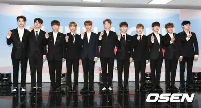 人気アイドルグループ「Wanna One」が、音楽放送「人気歌謡」への出演が確定した。（提供:OSEN)