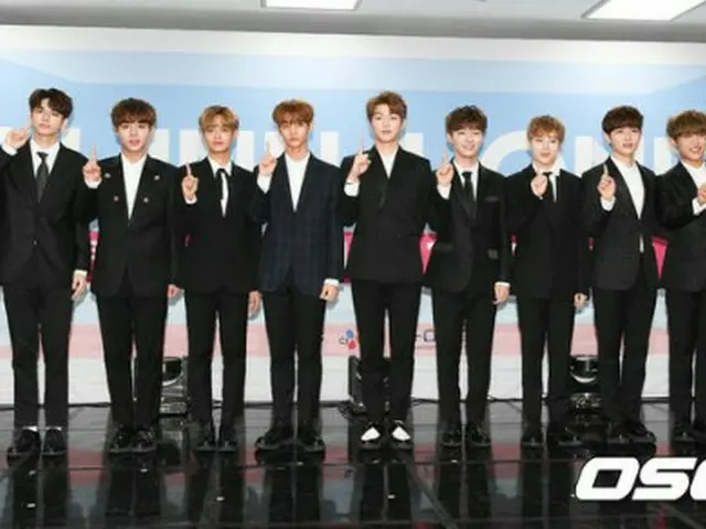 人気アイドルグループ「Wanna One」が、音楽放送「人気歌謡」への出演が確定した。（提供:OSEN)