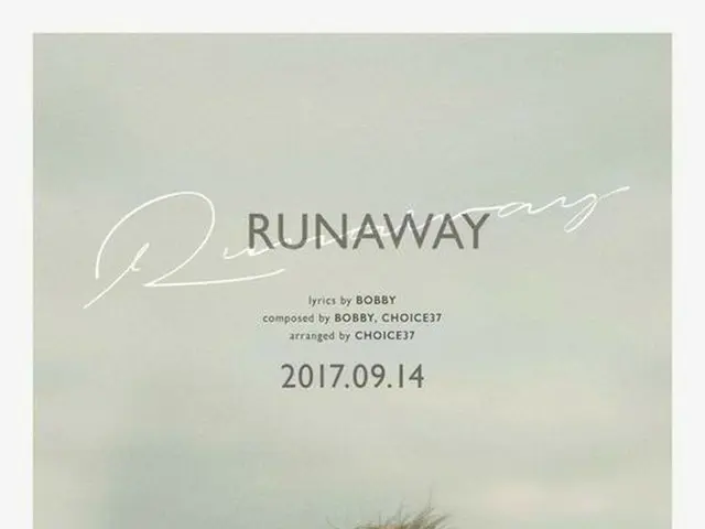 「iKON」BOBBY、初ソロアルバム2つ目のタイトル曲「RUNAWAY」ポスター公開！（提供:news1）