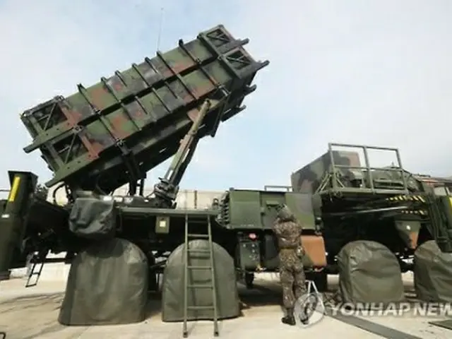 韓国空軍のパトリオットミサイルの発射台（資料写真）＝（聯合ニュース）