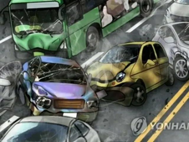 依然多い韓国の交通事故（イメージ）＝（聯合ニュース）
