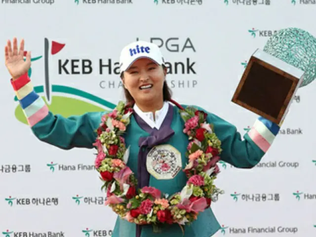 LPGAツアーで初優勝を果たした韓国のコ・ジンヨン（22）が世界ランキングも引き上げた。