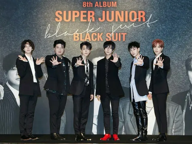 「SUPER JUNIOR」、台湾・香港・シンガポールのチャートで1位獲得!(提供:OSEN)