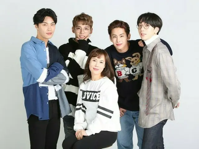 韓国アイドルグループ「HOTSHOT」がBEFORE＆AFTERバイオのヤングブランド「ライジングスター」の専属モデルに抜てきされた。（提供:news1）