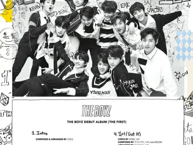 「THE BOYZ」、タイトル曲は「Boy」=メンバーのソヌが作詞に参加& Primaryが援護射撃(提供:news1)