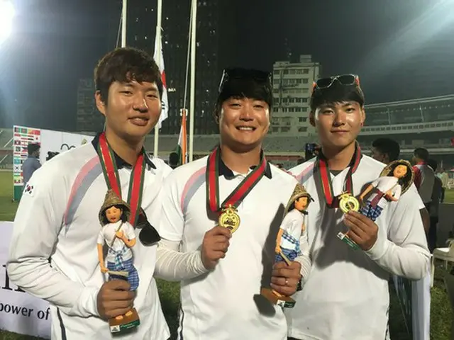 韓国アーチェリー代表、金8‐銀4‐銅2で総合優勝＝アジア選手権（提供:OSEN）