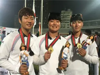 韓国アーチェリー代表、金8‐銀4‐銅2で総合優勝＝アジア選手権