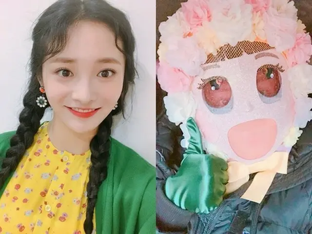 「覆面歌王」出演の「PRISTIN」ギョルギョン、「歌を聴いてもらうことができた大切な機会」(提供:news1)