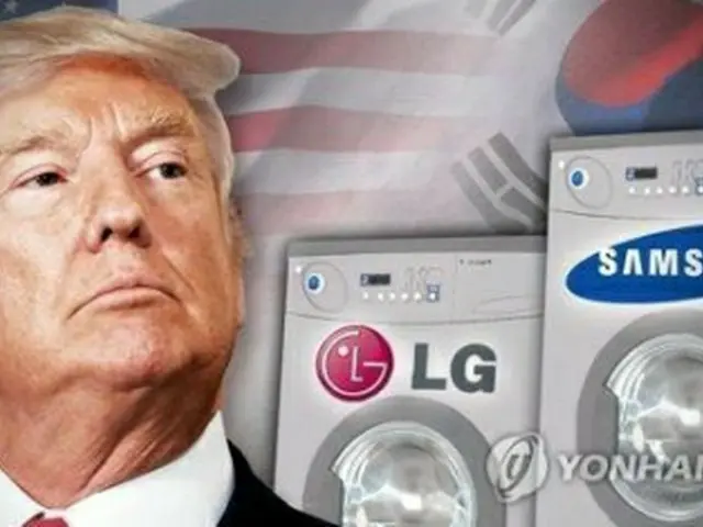 トランプ大統領が洗濯機などへのセーフガード発動を承認した（イメージ）＝（聯合ニュース）