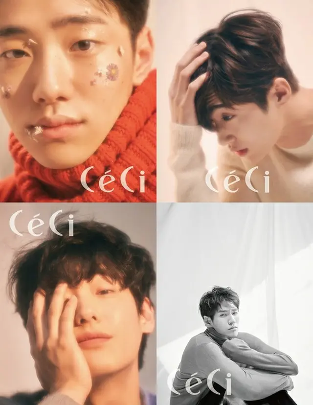 ファッション誌「CeCi」、今年注目すべき俳優4人を公開！キム・ヒョンジュンらモデル出身の注目株（提供:news1）