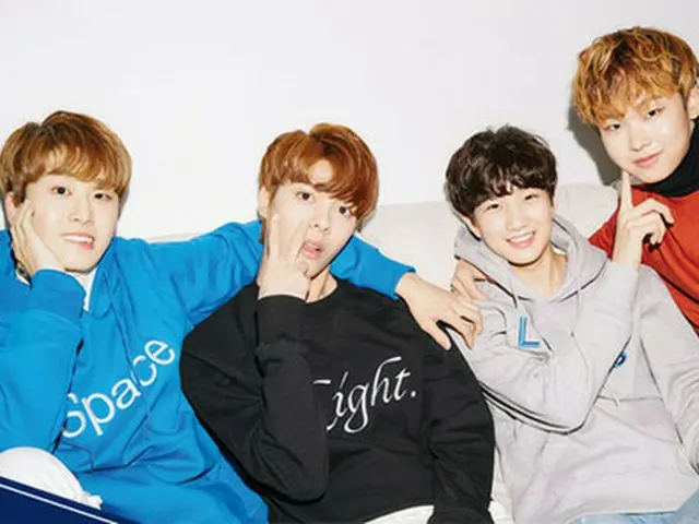 韓国新人アイドルグループ「Newkidd」のユニット「Lemme Spoil u」チームのアルバム「少年が愛する時」が25日に発売される。（提供:OSEN）