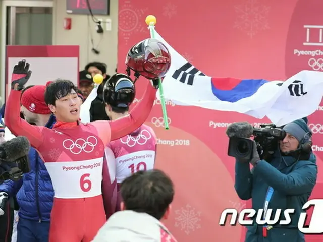 ＜平昌五輪＞スケルトン男子で韓国ユン・ソンビン、”圧倒的”金メダル