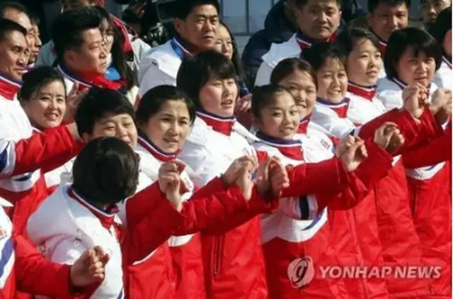 北朝鮮選手団（資料写真）＝（聯合ニュース）