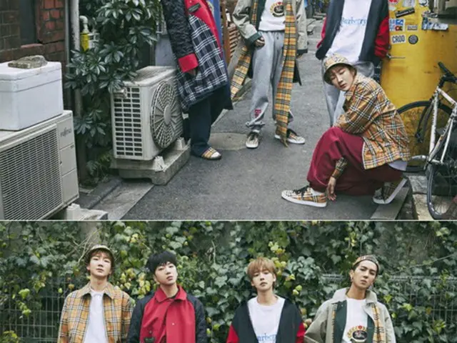 韓国アイドルグループ「WINNER」が画報を通して爽やかな魅力を放った。(提供:OSEN)