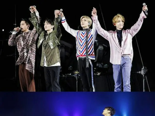 「SHINee」、4年連続での日本ドームコンサートで18万人を動員 「ジョンヒョンと一緒に…」（提供:OSEN）