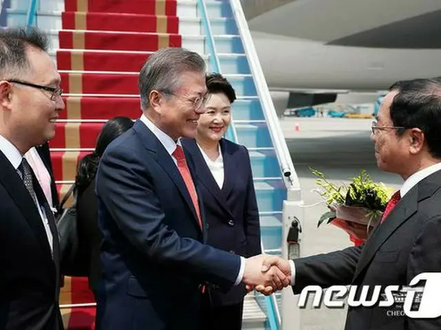 文大統領、韓越首脳会談へ＝ベトナム訪問2日目