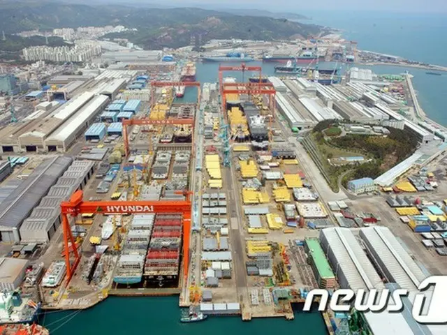 韓国造船、中国を抜いた…ことし1～3月期の受注量が世界1位に