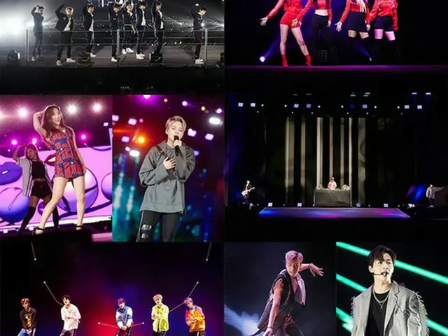「東方神起」から「EXO」まで、ドバイでのSMTOWN LIVEで現地ファン1万5000人が熱狂！（提供:OSEN）