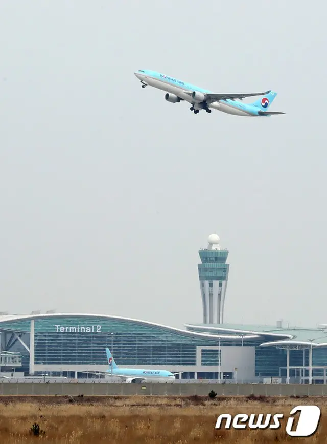 大韓航空機、関空で着陸時にバウンド…乗員・乗客にけがなし（画像提供:news1）