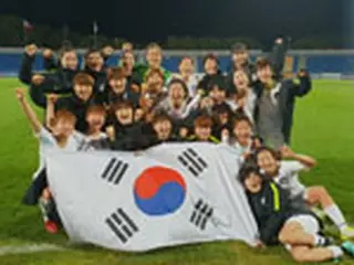 FIFA会長、2大会連続でW杯出場の女子サッカー韓国代表を祝福