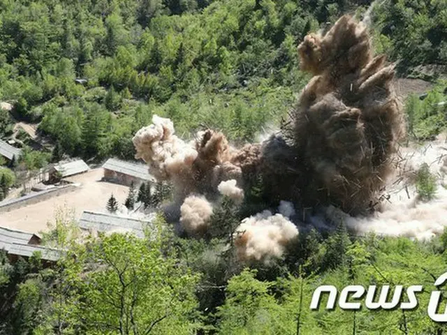 北朝鮮の労働新聞「核兵器のない世界建設、われわれの時刻表通りに進んでいる」（提供:news1）