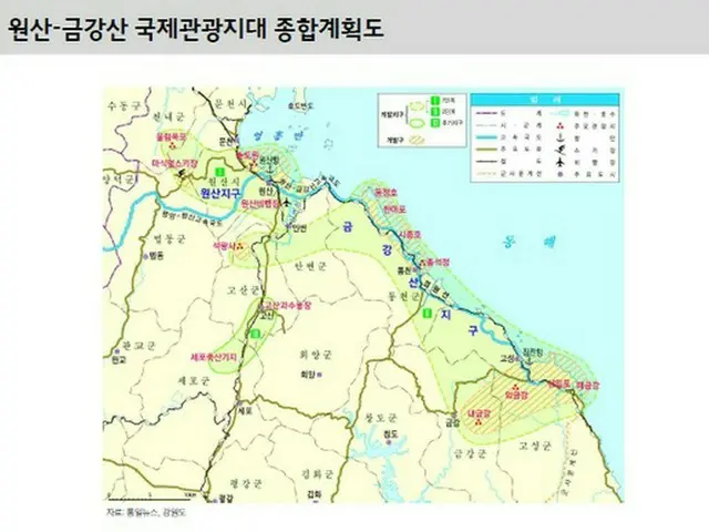 サムスン証券が、北朝鮮の元山（ウォンサン）地域が経済開放のランドマークとなる可能性が高いという分析を出した。 （提供:news1）
