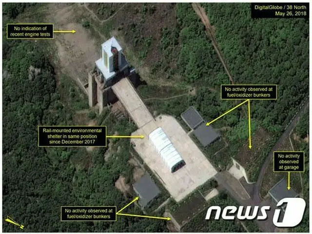 北・東倉里ミサイル実験場、現時点で「破棄の兆候なし」＝金委員長の発言は”真っ赤なうそ”か