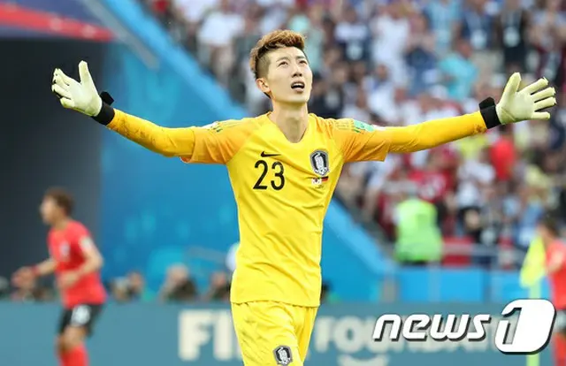 ＜2018W杯＞”シンデレラボーイ”に浮上した韓国GKチョ・ヒョヌは愛妻家 「支えてくれた妻に感謝」