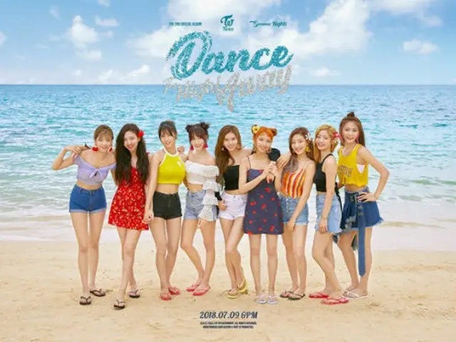 来月9日、ニューアルバム「Summer Nights」をリリースし、カムバックする「TWICE」。(提供:OSEN)