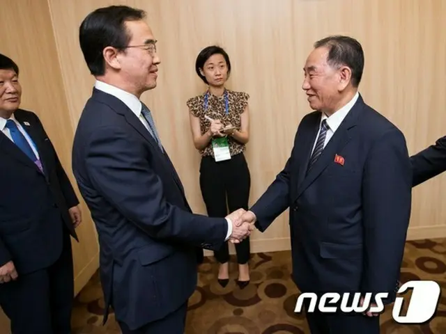 韓国統一部長官、党副委員長と平壌で会合 「必要時、閣僚級会談も」