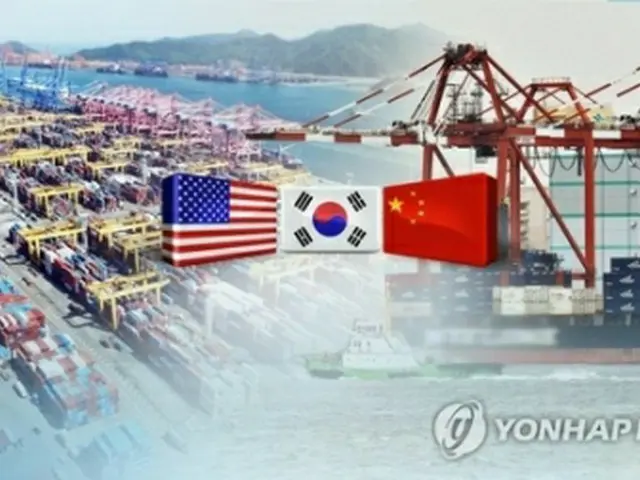 韓国政府は米中貿易摩擦が激化する兆しを見せていることを受け、官民合同で対応する（聯合ニュースＴＶ提供・コラージュ）＝（聯合ニュース）