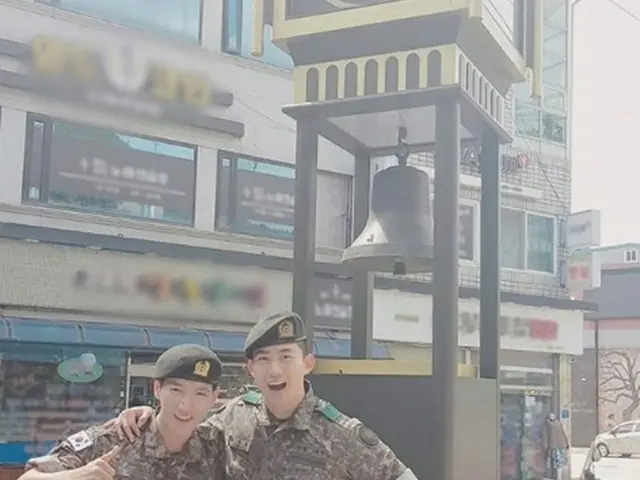 模範的な軍生活を送っている「2PM」Jun.K、テギョンが近況写真を公開した。（提供:OSEN）