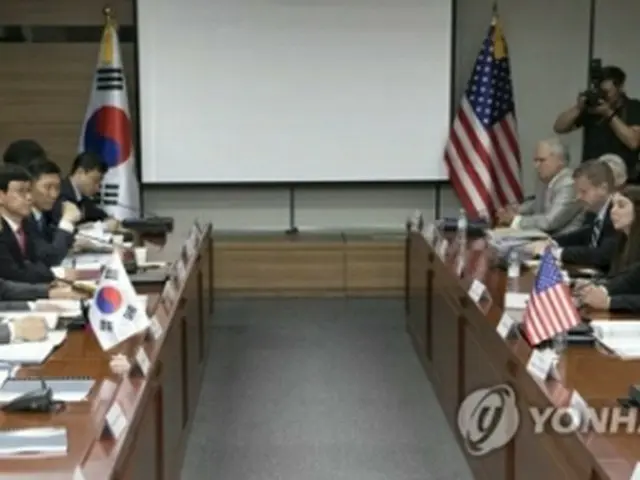 6月26～27日にソウルで開かれた4回目の協議（資料写真）＝（聯合ニュース）