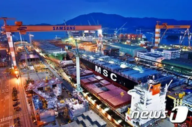 サムスン重工業、特殊船3隻を供給…“4100億ウォン”規模＝韓国