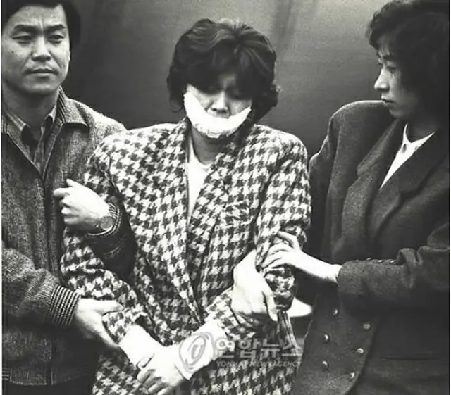 1987年12月15日に韓国に身柄を送られた金元死刑囚（資料写真）＝（聯合ニュース）