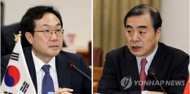 ６カ国協議の韓中首席代表（資料写真）＝（聯合ニュース）