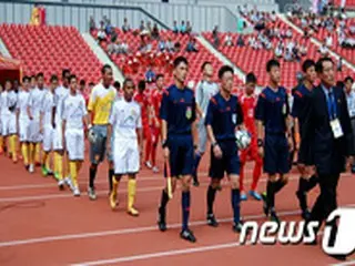 南北ユース選手参加の国際サッカー大会、13日に平壌で開催