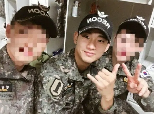 現在、軍服務中の韓国俳優キム・スヒョンの近況が公開された。（写真提供:OSEN）