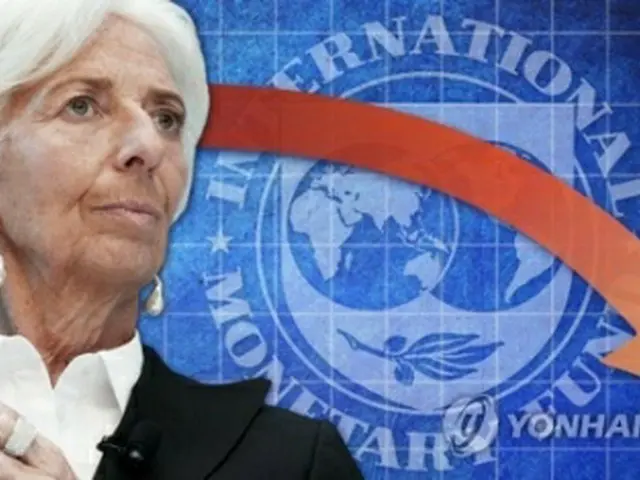 IMFが韓国の経済成長率の予測を引き下げた（コラージュ）＝（聯合ニュース）