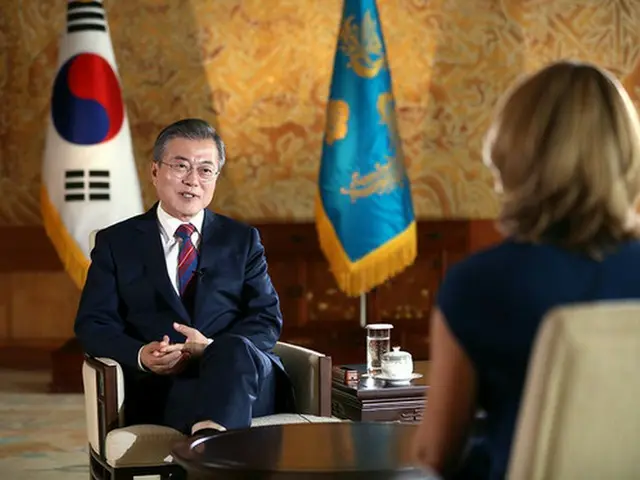 文韓国大統領「終戦宣言は時間の問題…必ず実現する」＝BBCインタビュー（提供:news1）