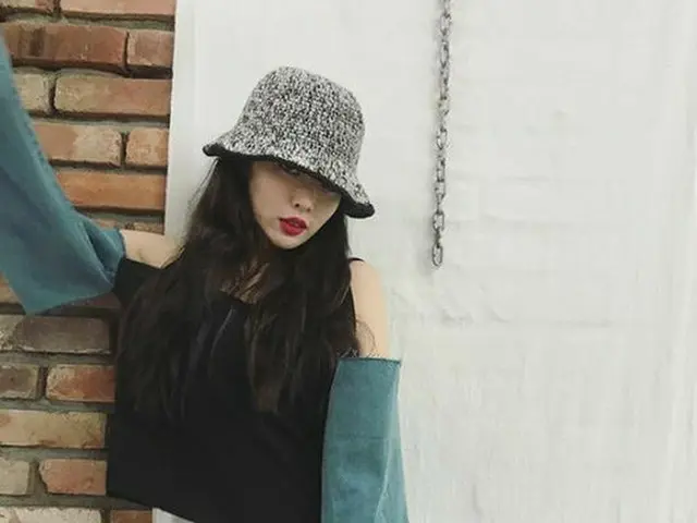 韓国歌手ヒョナが、ほっそりしたスタイルを公開した。（提供:OSEN）