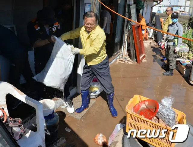 韓国政府、台風25号被害の復旧に2360億ウォン支援へ