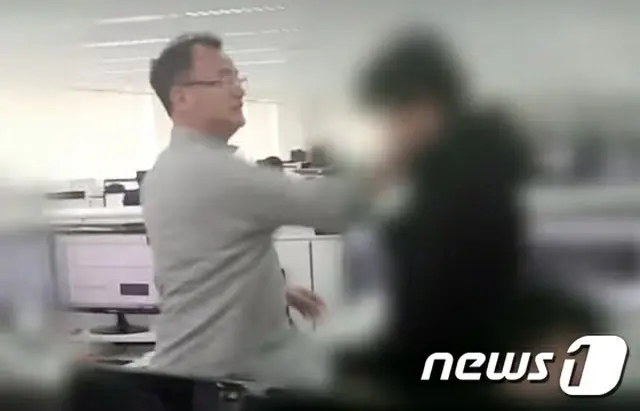 韓国未来技術会長の過去のパワハラ映像が波紋…職員を侮辱し頬を強く殴る＝韓国
