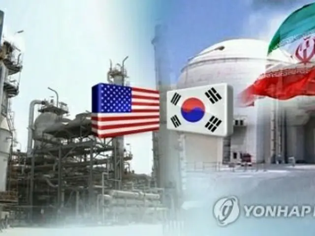 米国は対イラン制裁を再開したが、韓国などは適用から除外された（コラージュ）＝（聯合ニュース）