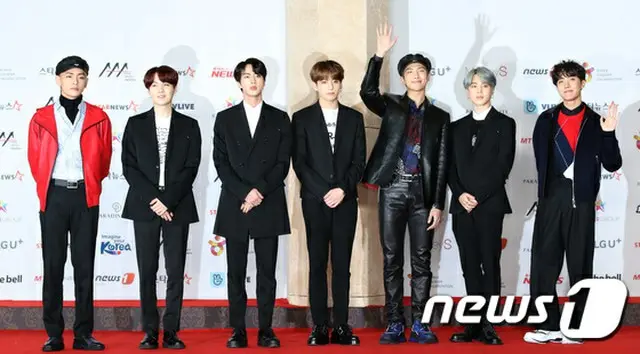 韓国ボーイズグループ「防弾少年団（BTS）」が米TIME誌の「2018今年の人（パーソン・オブ・ザ・イヤー）」投票で変わらず1位を独走している。（提供:news1）