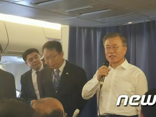 韓国の文在寅（ムン・ジェイン）大統領は北朝鮮の金正恩（キム・ジョンウン）国務委員長の年内ソウル訪問の可能性が開かれていると述べた。（提供:news1）